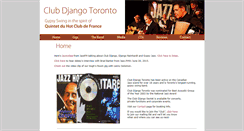 Desktop Screenshot of clubdjangotoronto.com